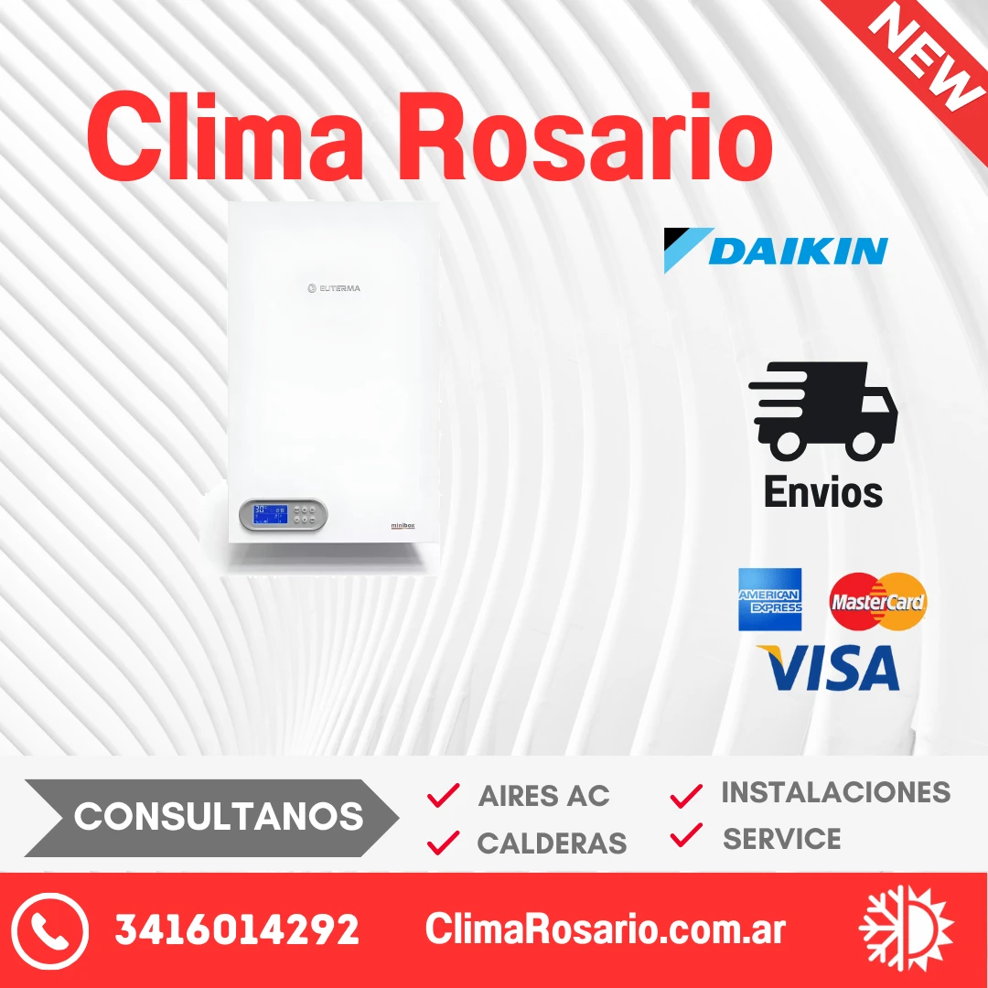 Caldera Euterma Minibox 30 (tiro forzado balanceado y tiro natural) sku11192